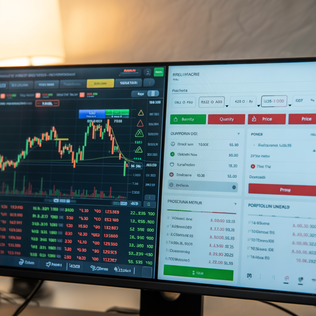 Algorithmic trading setup — automated and manual trading in one interface