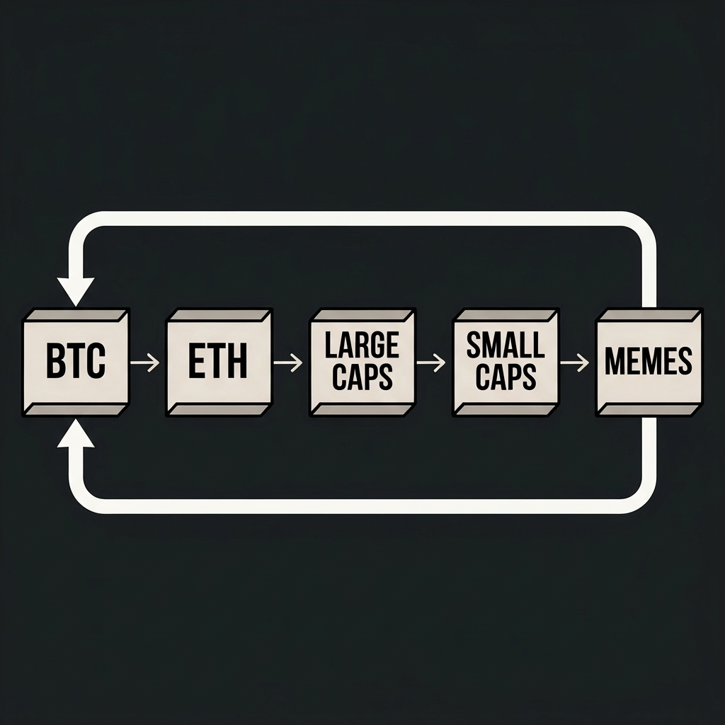 Crypto sector rotation