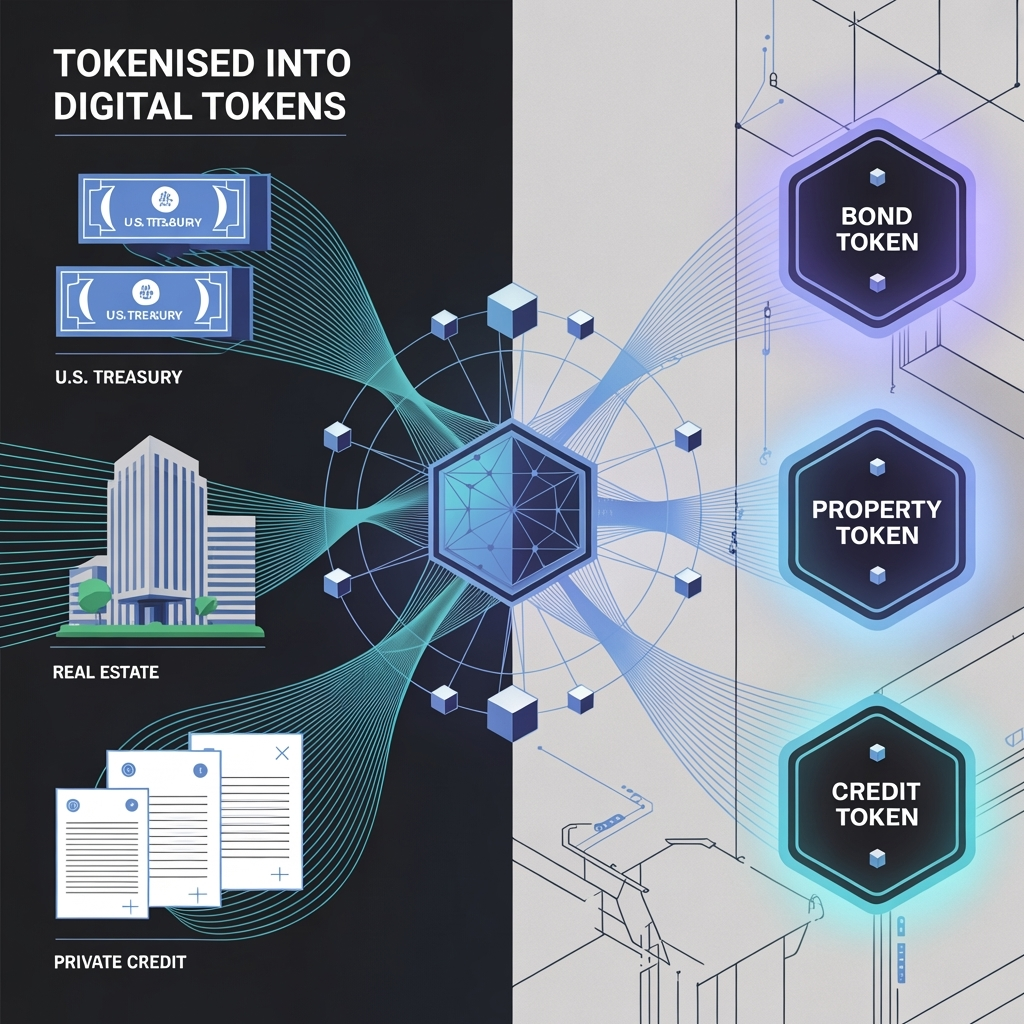 Tokenisation of real-world assets — bridging traditional finance and on-chain markets